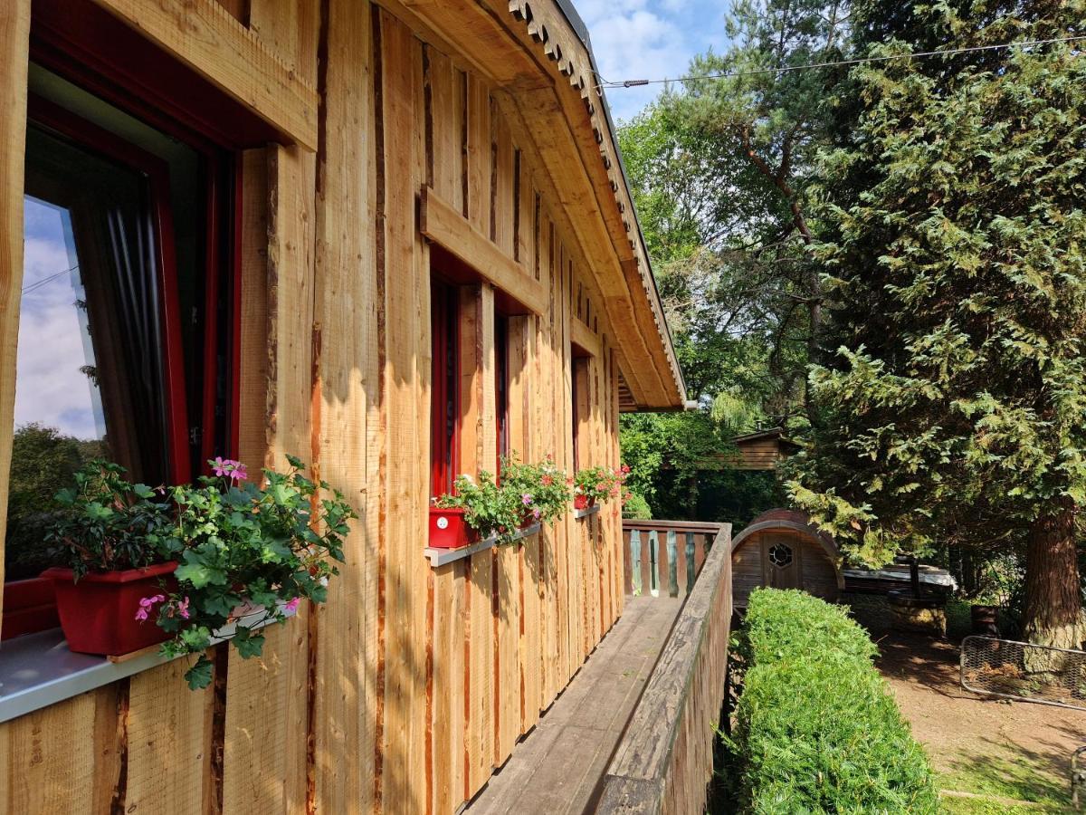 Chalet De La Foret 1 A 6 Pers Saint-Sauveur  Exterior foto
